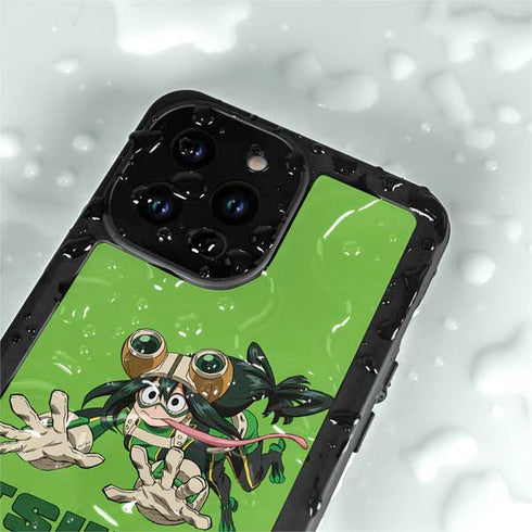 My Hero Academia Tsuyu Season 5 iPhone 15 Pro Waterproof Case